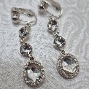 Elegant Silver Drop Earrings
